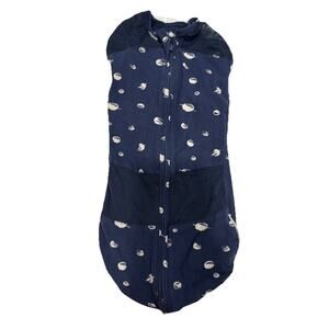 Happiest Baby Sleep Sack Navy Blue White Planets Size S/K/P Small swaddle
